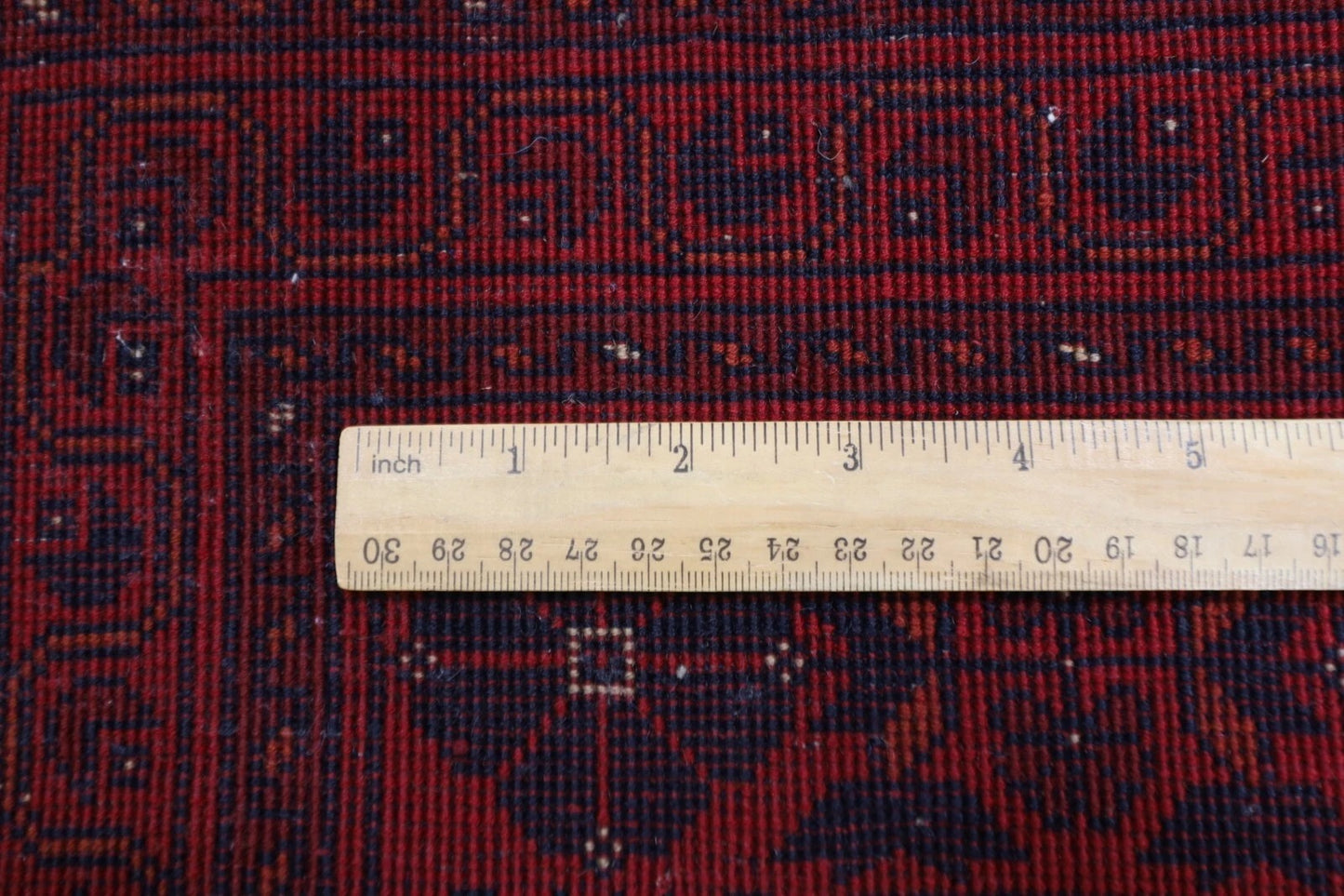 154 x 196 cm | Belgic Tribal Hand Knotted Veg Dye Wool Carpet