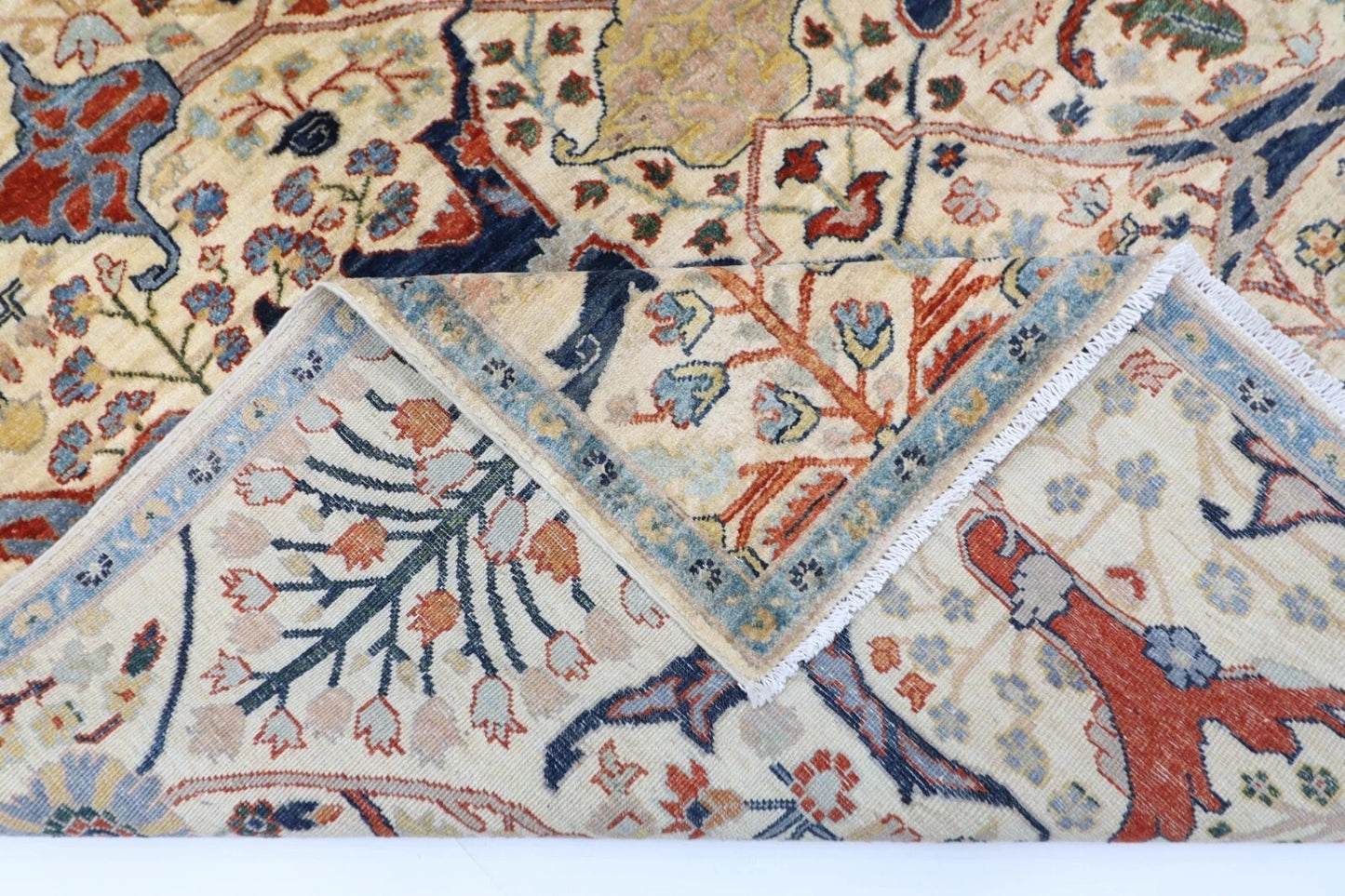 198 x 299 cm | Bidjar Afghan Tribal Hand Knotted Carpet