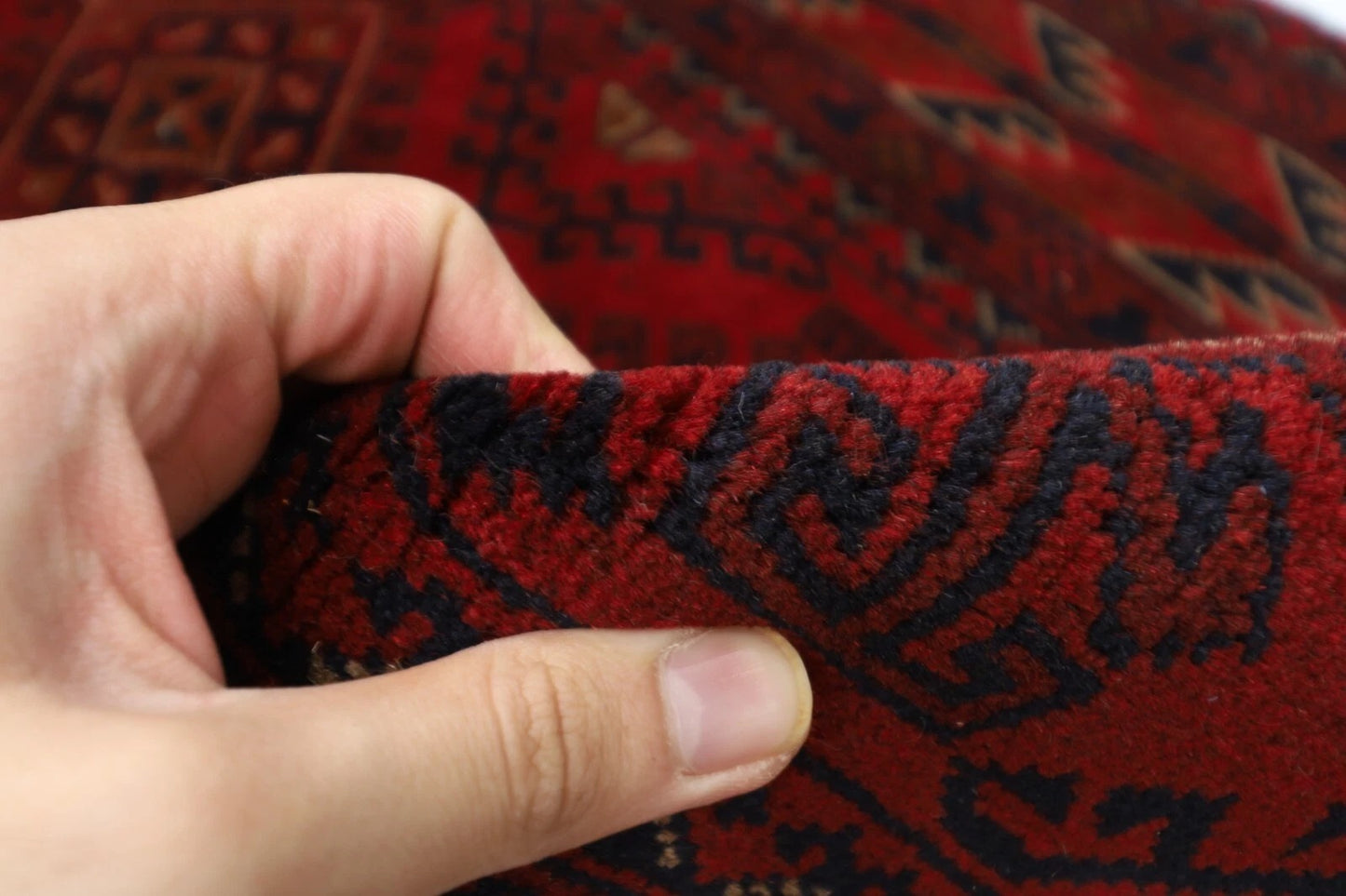 79 x 195 cm | Khal Mohammadi Afghan Tribal Hand Knotted Wool Runner