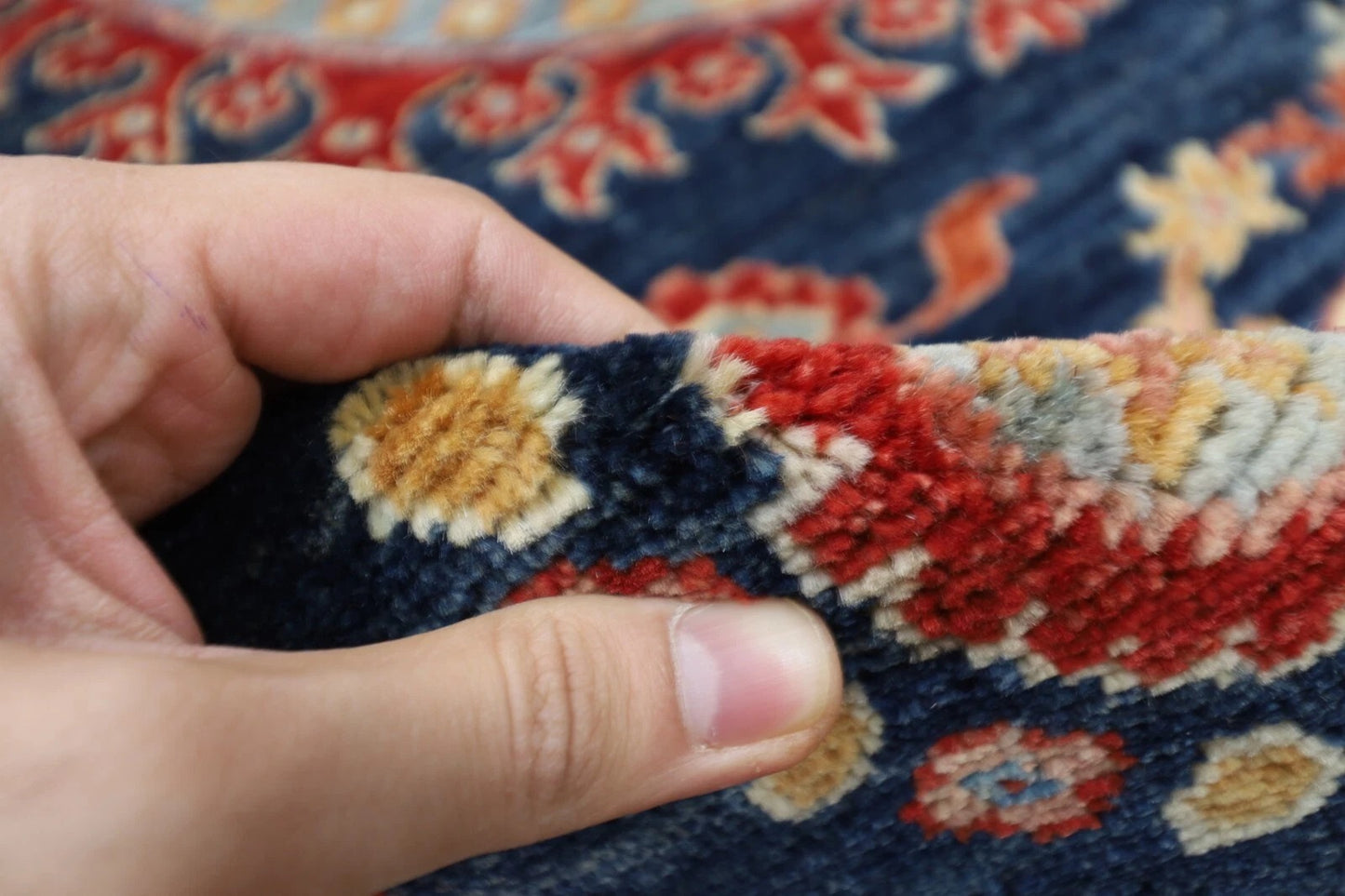 205 x 297 cm | Suzani Afghan Tribal Hand Knotted Carpet