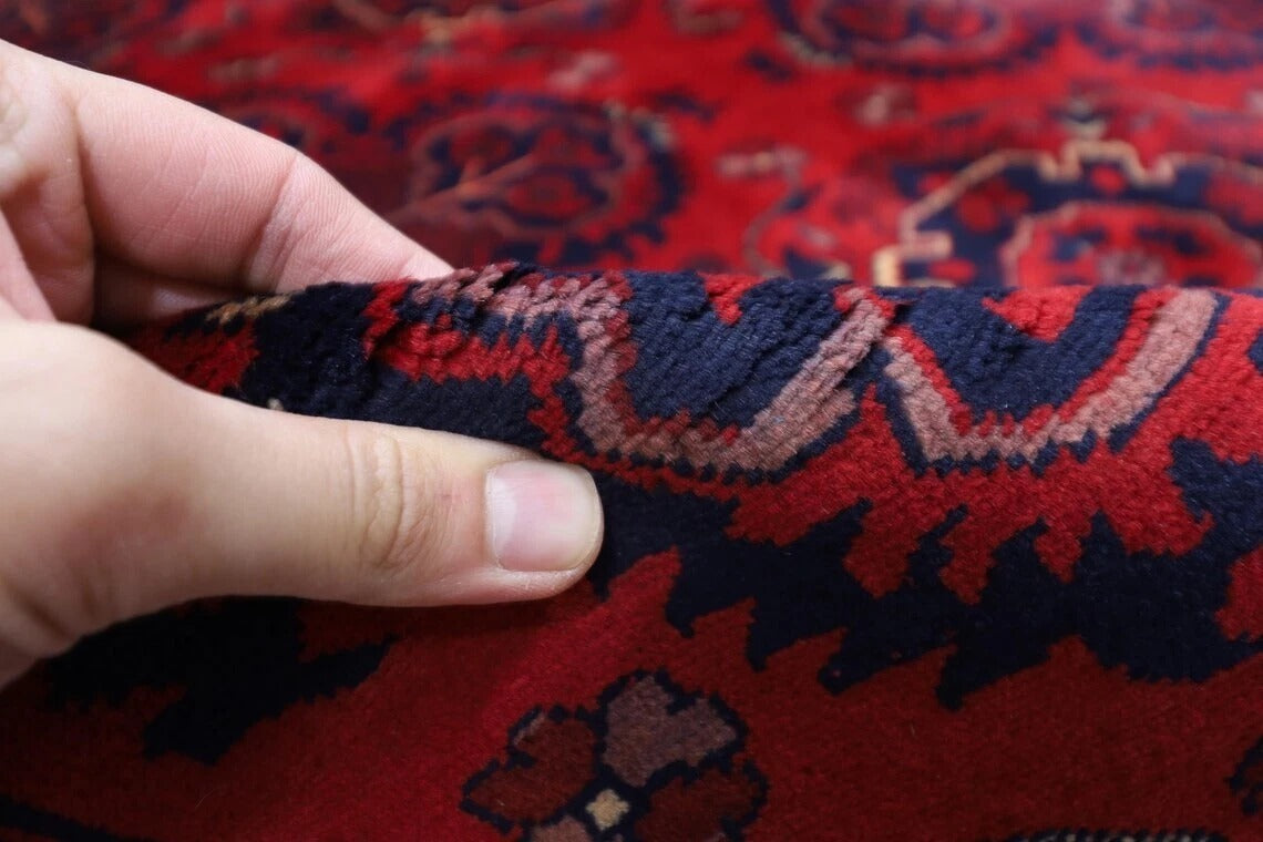 202 x 312 cm | Belgic Afghan Tribal Hand Knotted Carpet