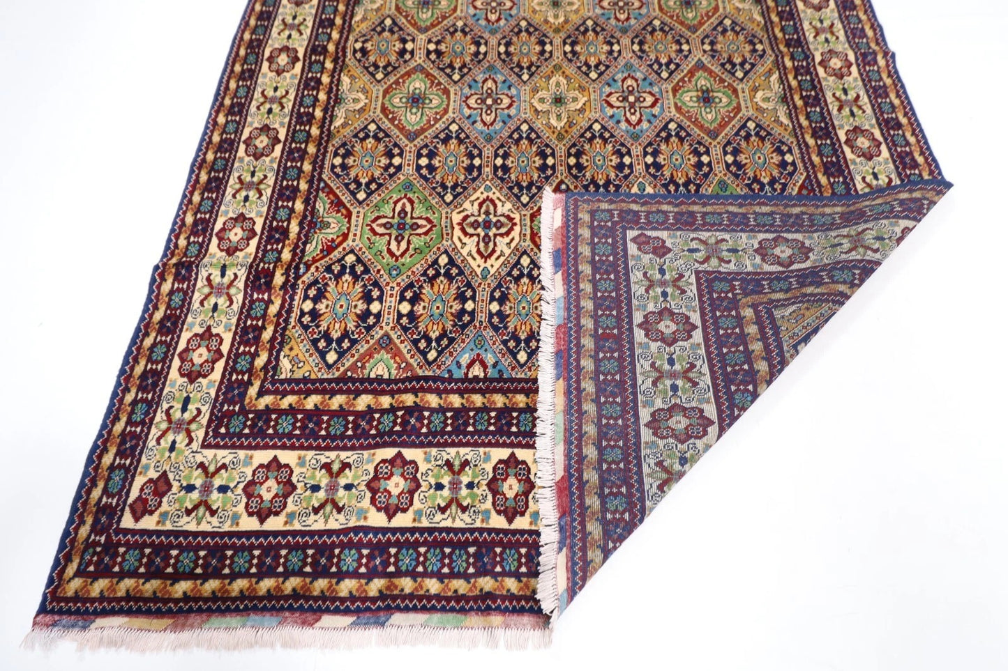 198 x 312 cm | Maranoce Afghan Tribal Hand Knotted Carpet