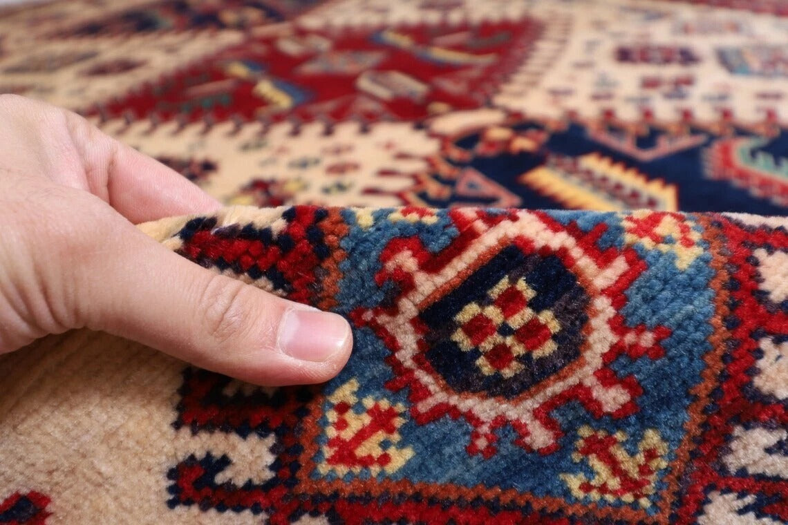 224 x 318 cm | Shirvan Afghan Tribal Hand Knotted Carpet