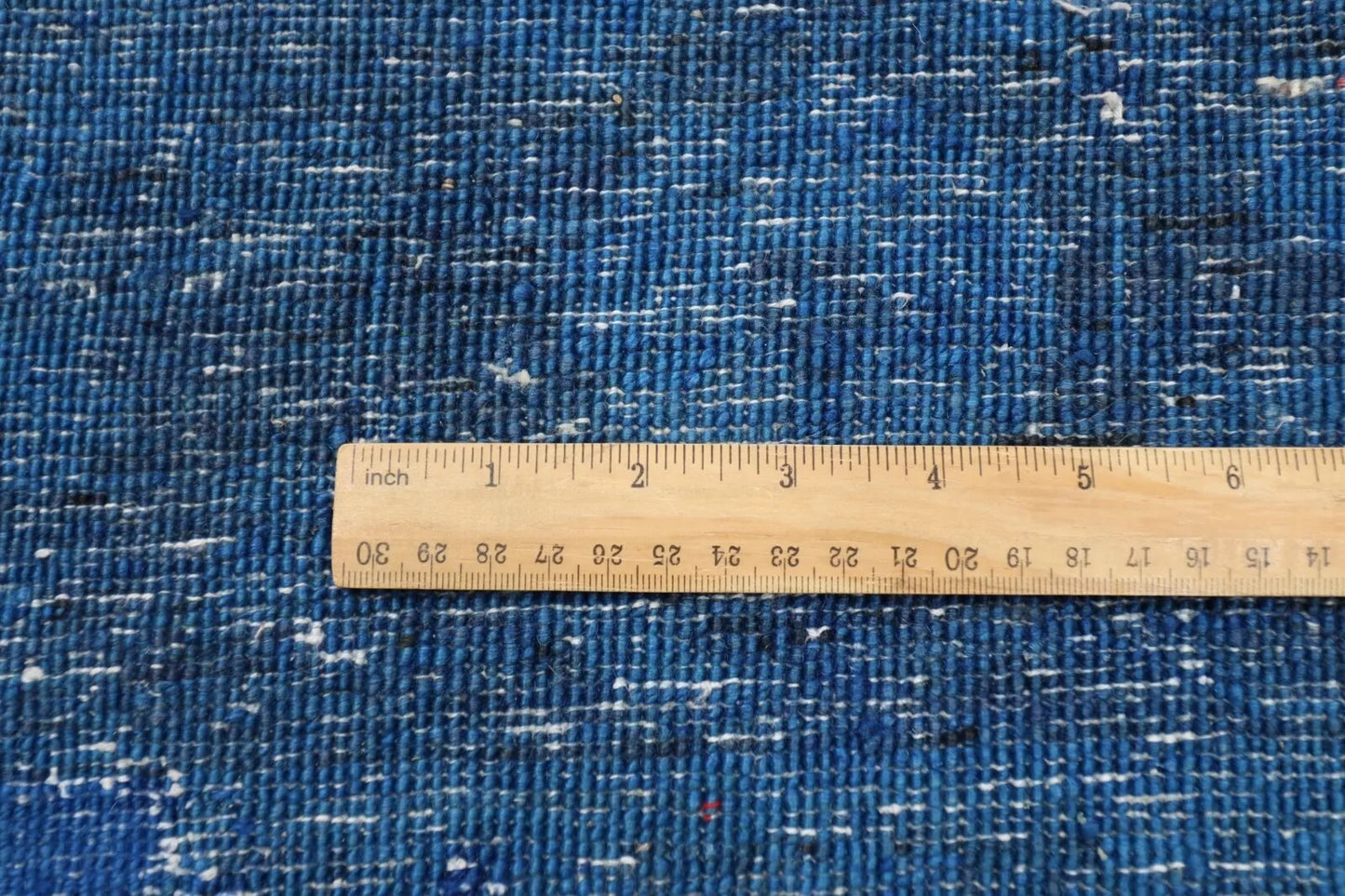 190 x 275 cm | Gabbeh Blue Afghan Tribal Hand Knotted Veg Dye Wool Carpet