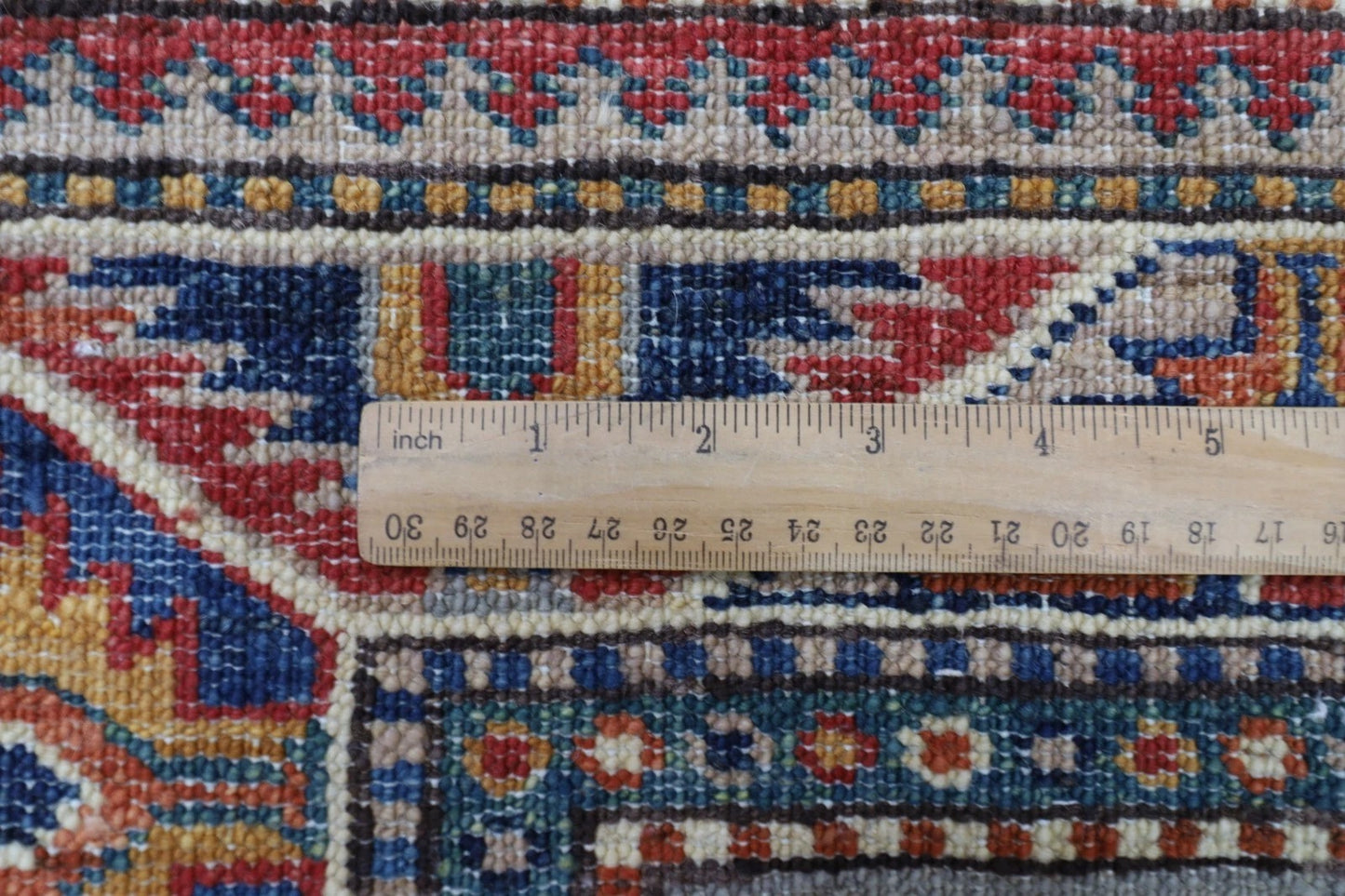 78 x 230 cm | Kazak Afghan Tribal Hand Knotted Wool Runner
