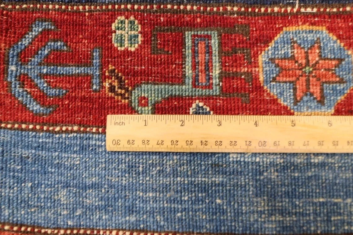 271 x 358 cm | Shawl Afghan Tribal Hand Knotted Carpet