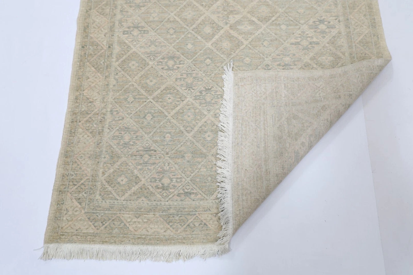 122 x 177 cm | Afghan Tribal Hand Knotted Veg Dye Wool carpet