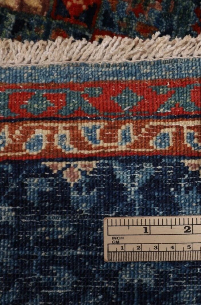 160 x 200 cm | Mamluk Afghan Tribal Hand Knotted Veg Dye Wool Carpet