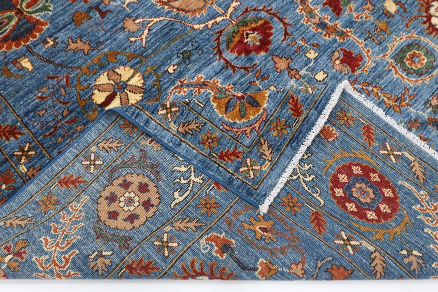 198 x 297 cm | Suzani Afghan Tribal Hand Knotted Carpet