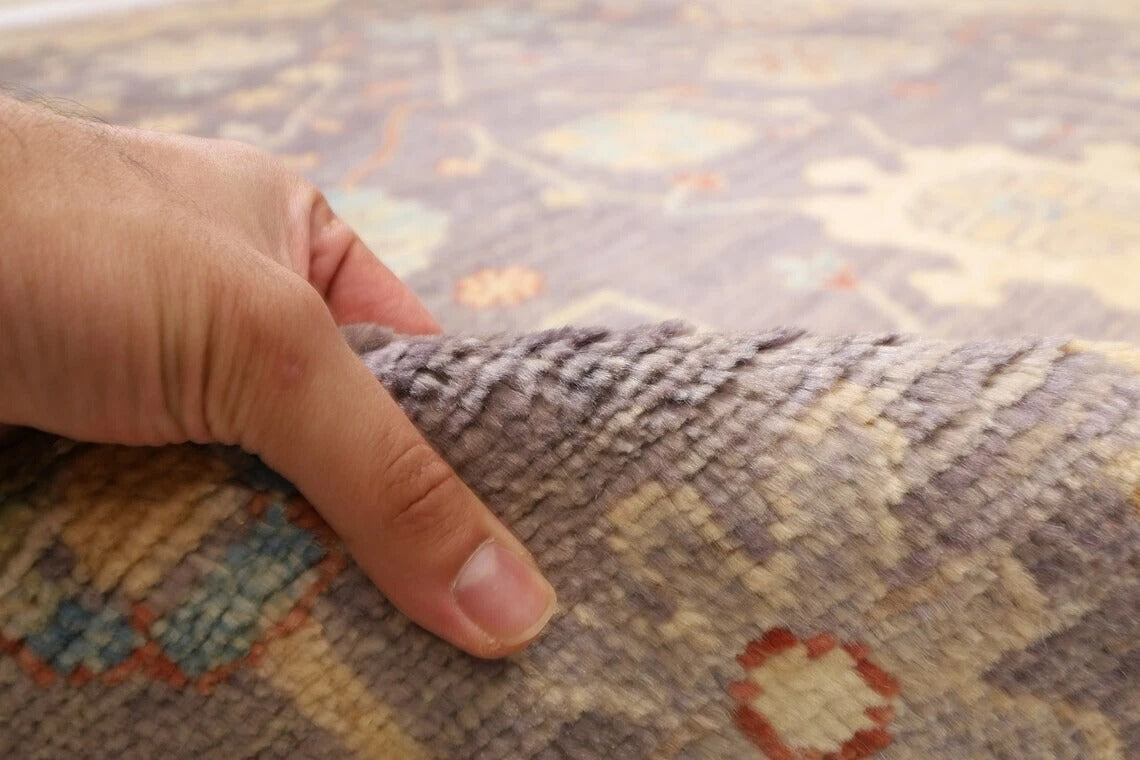 247 x 297 cm | Oushak Afghan Tribal Hand Knotted Carpet