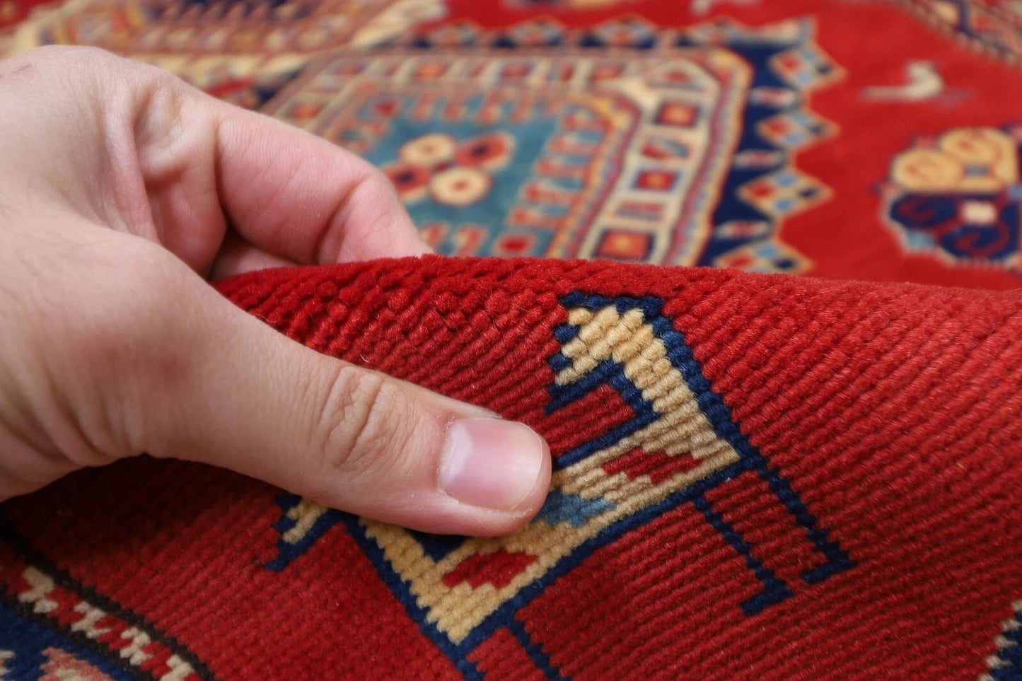 116 x 200 cm | Shirvan Afghan Tribal Hand Knotted Veg Dye Wool carpet