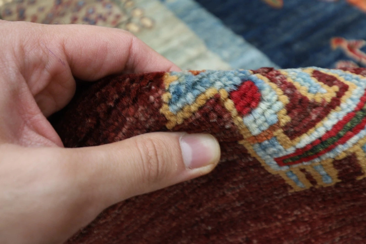 200 x 295 cm | Afghan Tribal Hand Knotted Carpet