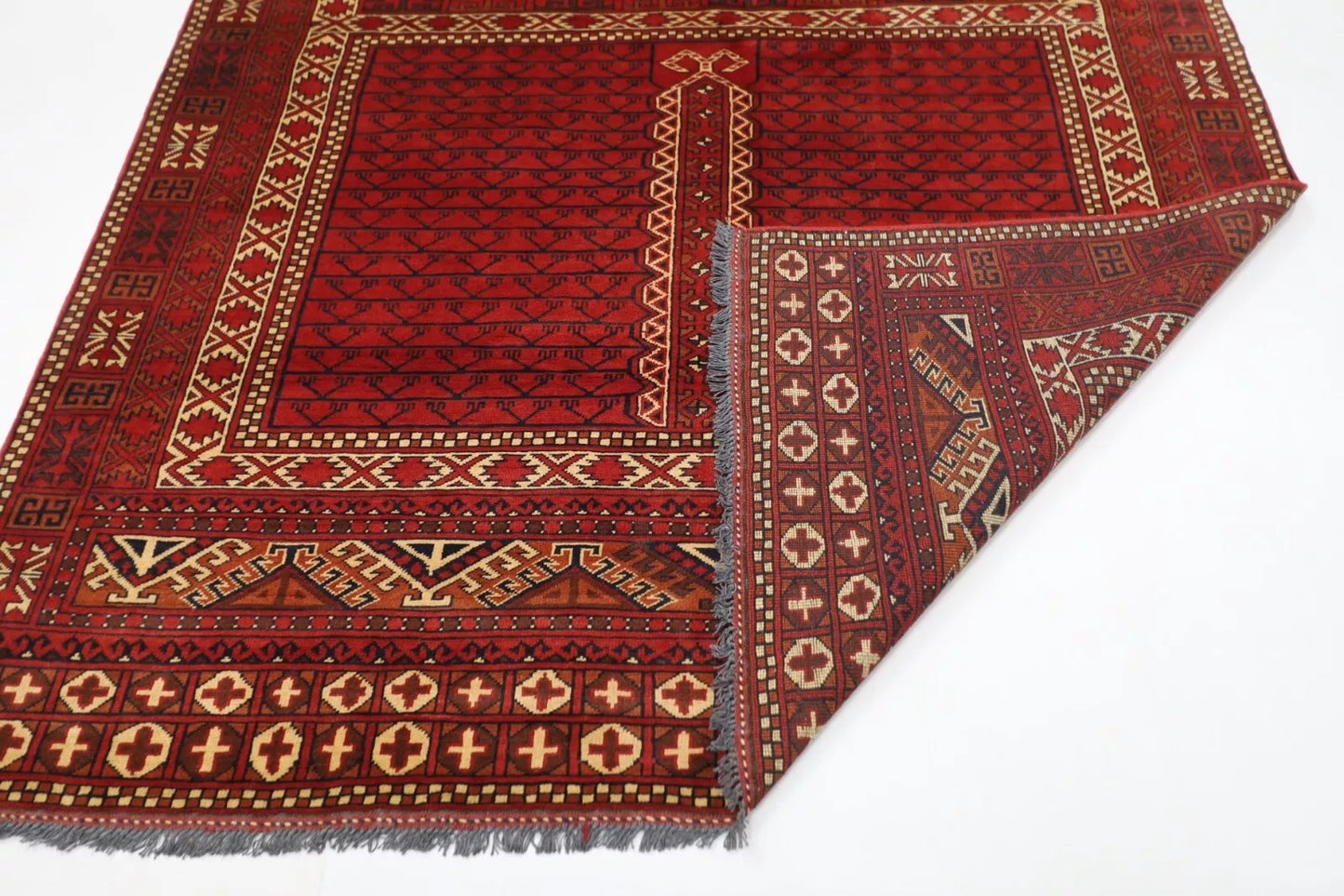 200 x 291 cm | Maranoce Afghan Tribal Hand Knotted Carpet