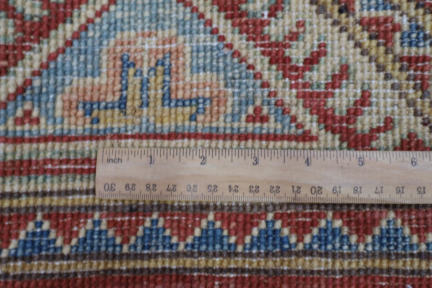 200 x 200 cm | Kazak Afghan Tribal Hand Knotted Wool Carpet