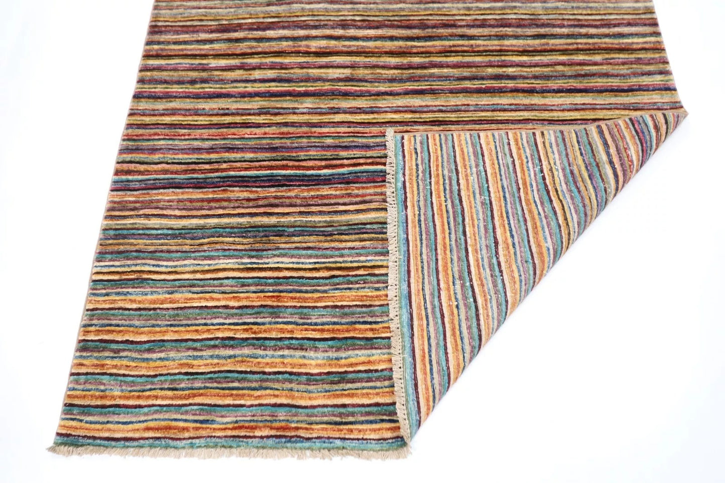 142 x 195 cm | Gabbeh Afghan Tribal Hand Knotted Veg Dye Wool carpet