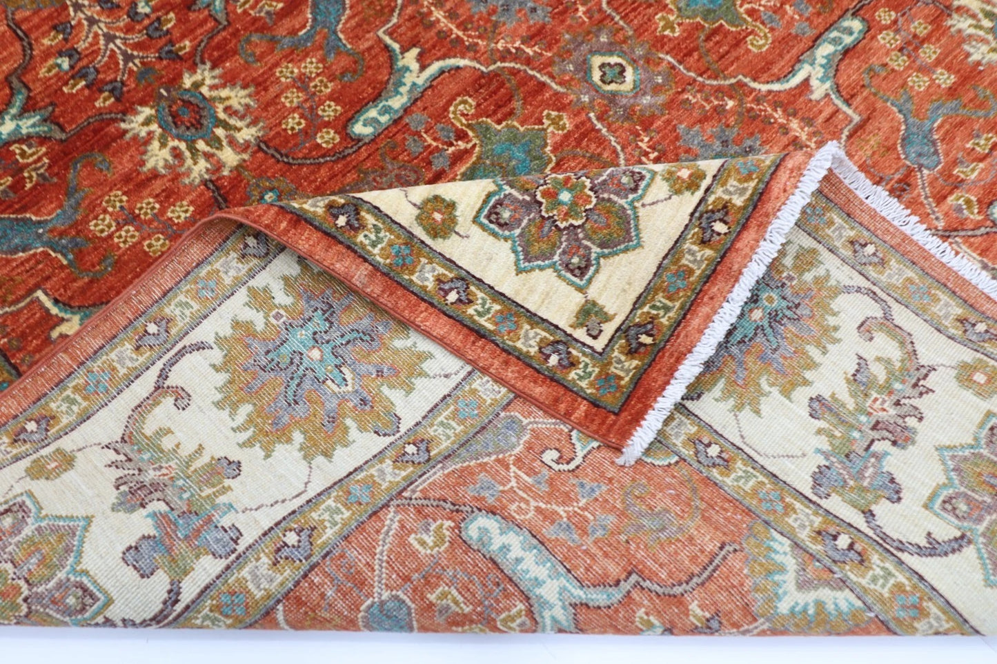 200 x 295 cm | Bidjar Afghan Tribal Hand Knotted Carpet
