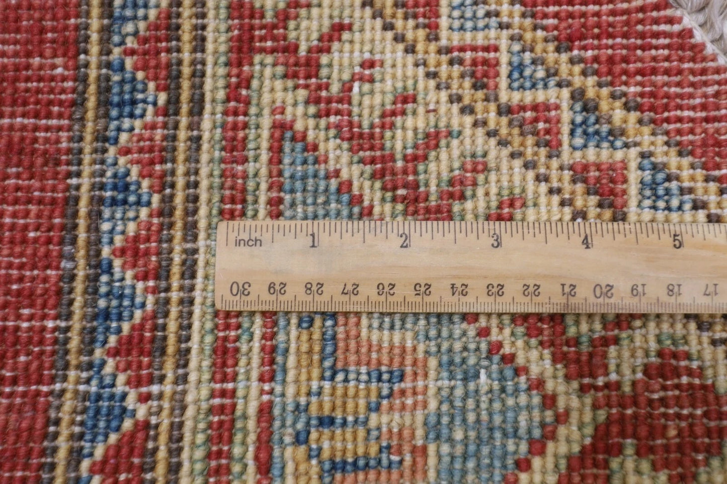 207 x 202 cm | Kazak Afghan Tribal Hand Knotted Wool Carpet