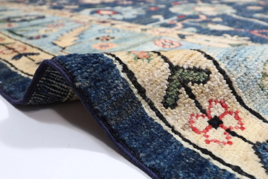 252 x 300 cm | Oushak Afghan Tribal Hand Knotted Carpet