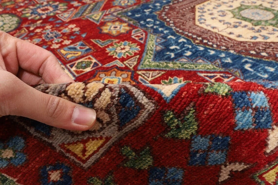 250 x 310 cm | Mamluk Afghan Tribal Hand Knotted Carpet