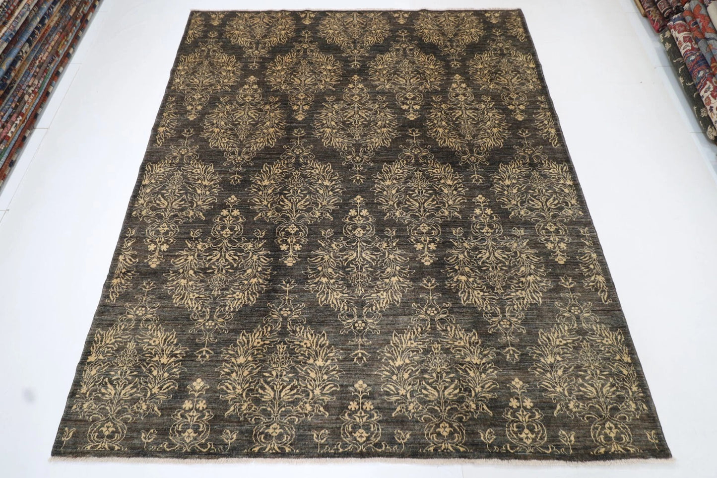 248 x 297 cm | Gabbeh Afghan Tribal Hand Knotted Carpet