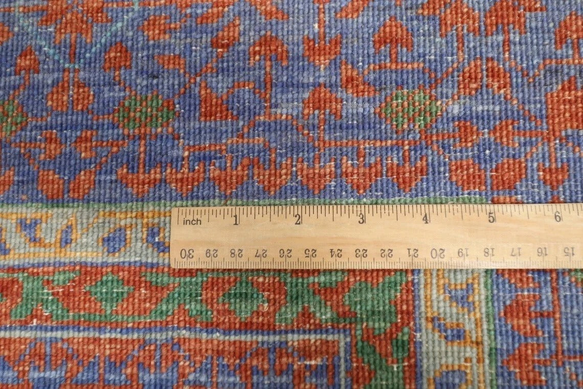 156 x 200 cm | Mamluk Afghan Tribal Hand Knotted Veg Dye Wool Carpet