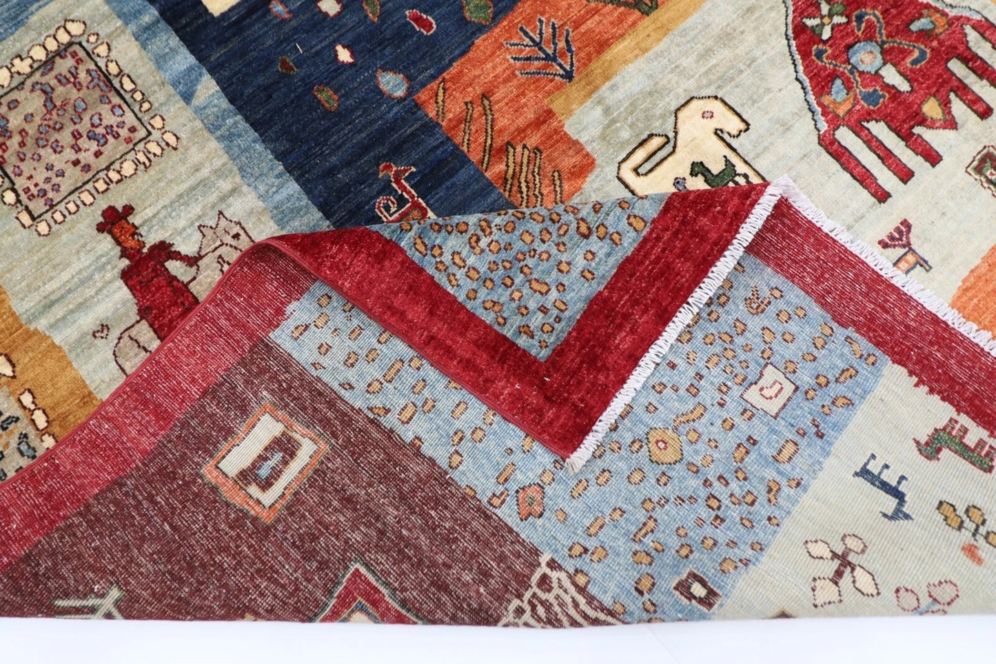 200 x 295 cm | Afghan Tribal Hand Knotted Carpet