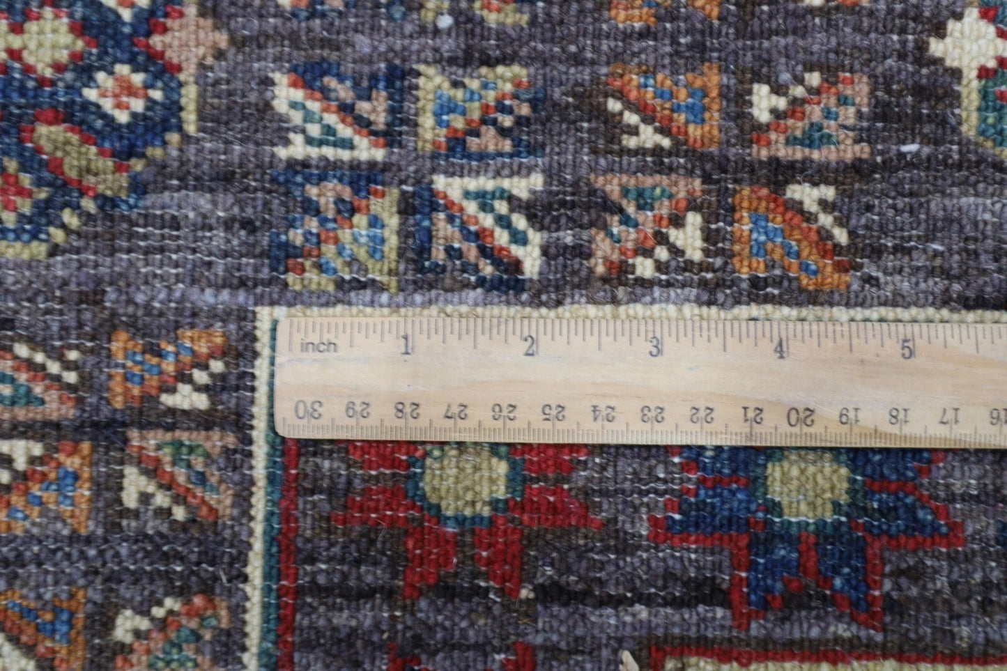 182 x 275 cm | Kazak Afghan Tribal Hand Knotted Veg Dye Wool carpet