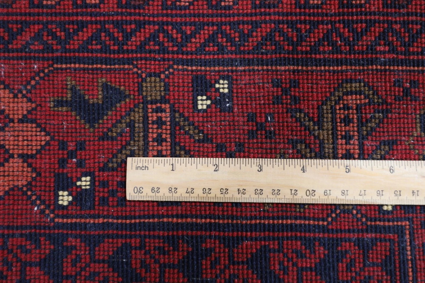 301 x 420 cm | Bokhara Afghan Tribal Hand Knotted Carpet