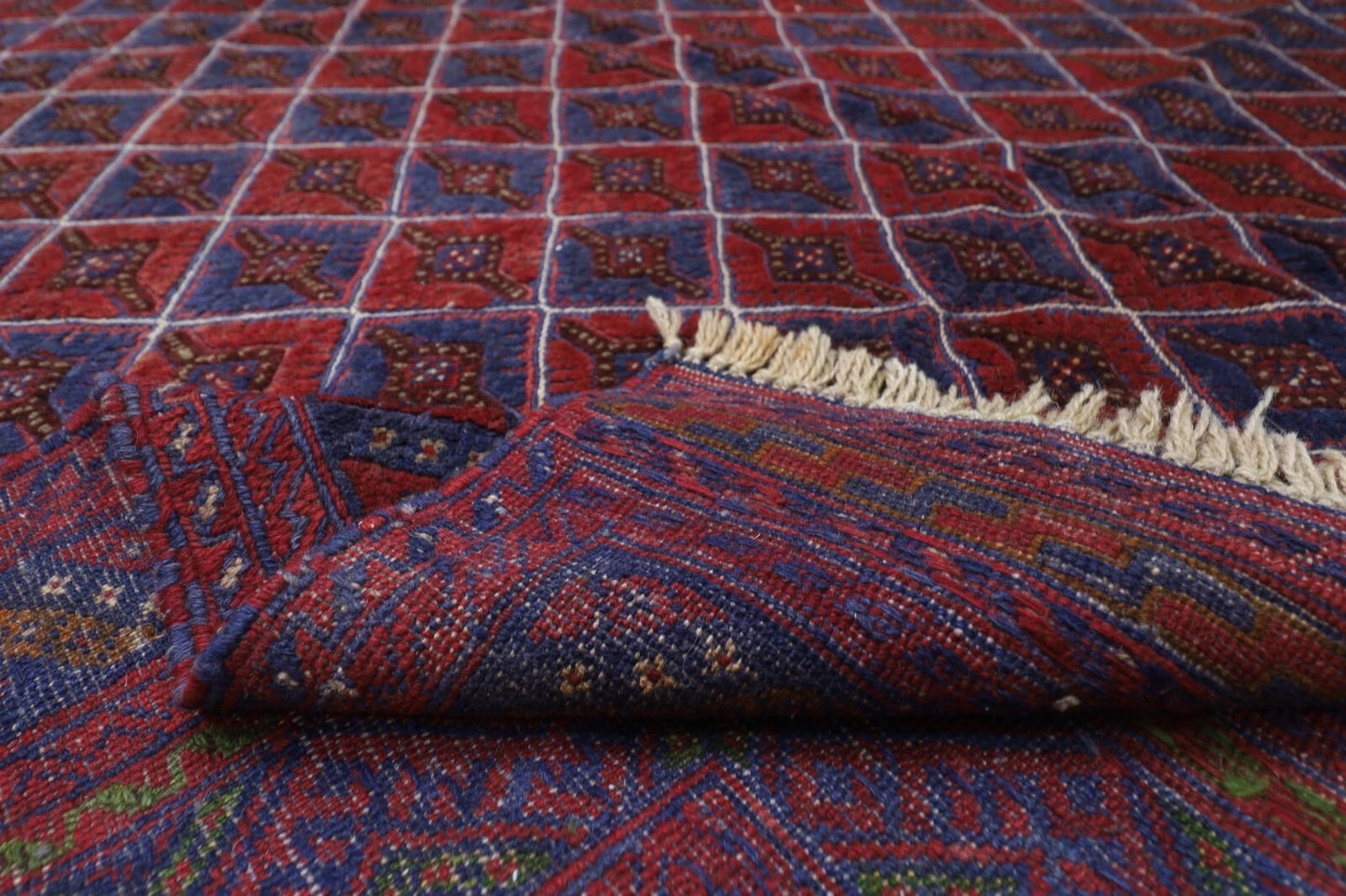 200 x 270 cm | Flat Weaved Carpet Kilim Afghan Tribal Hand Knotted Carpet