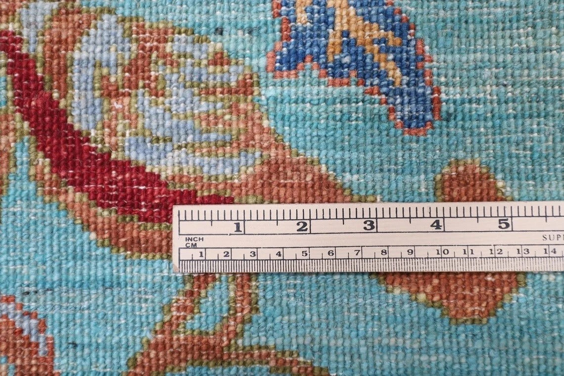 244 x 297 cm | Animal Paradise Afghan Tribal Hand Knotted Carpet