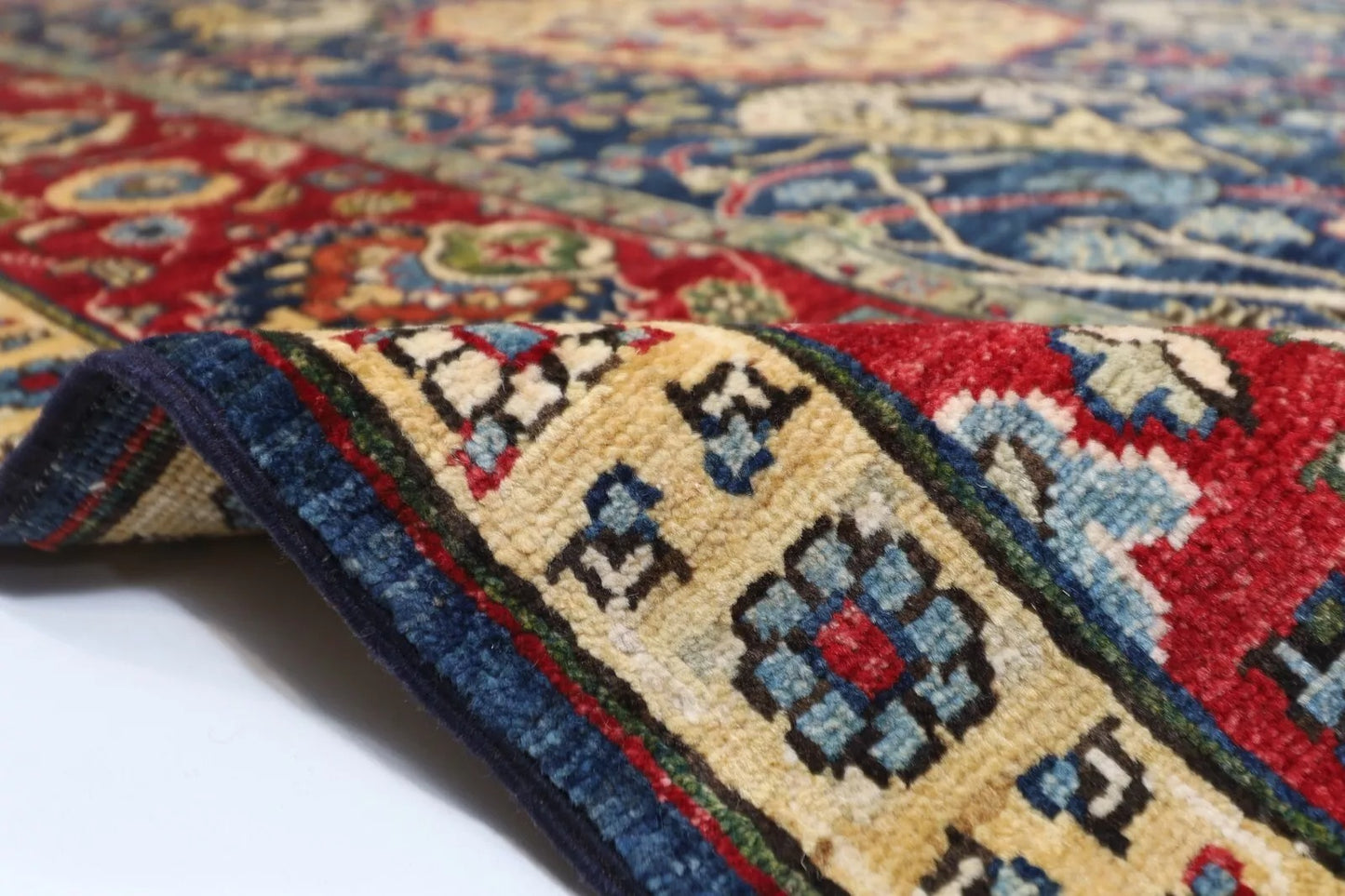 199 x 298 cm | Animal Afghan Tribal Hand Knotted Carpet