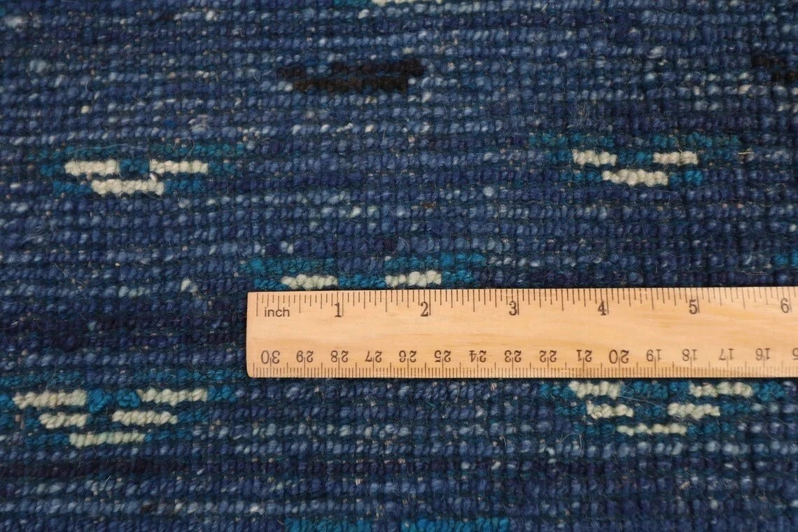 296 x 391 cm | Abstract Afghan Tribal Hand Knotted Carpet