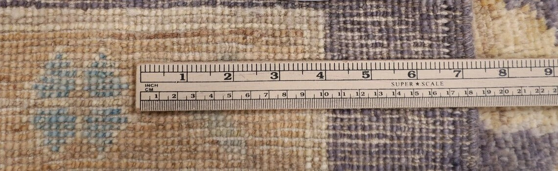 311 x 425 cm | Oushak Grey Afghan Tribal Hand Knotted Carpet