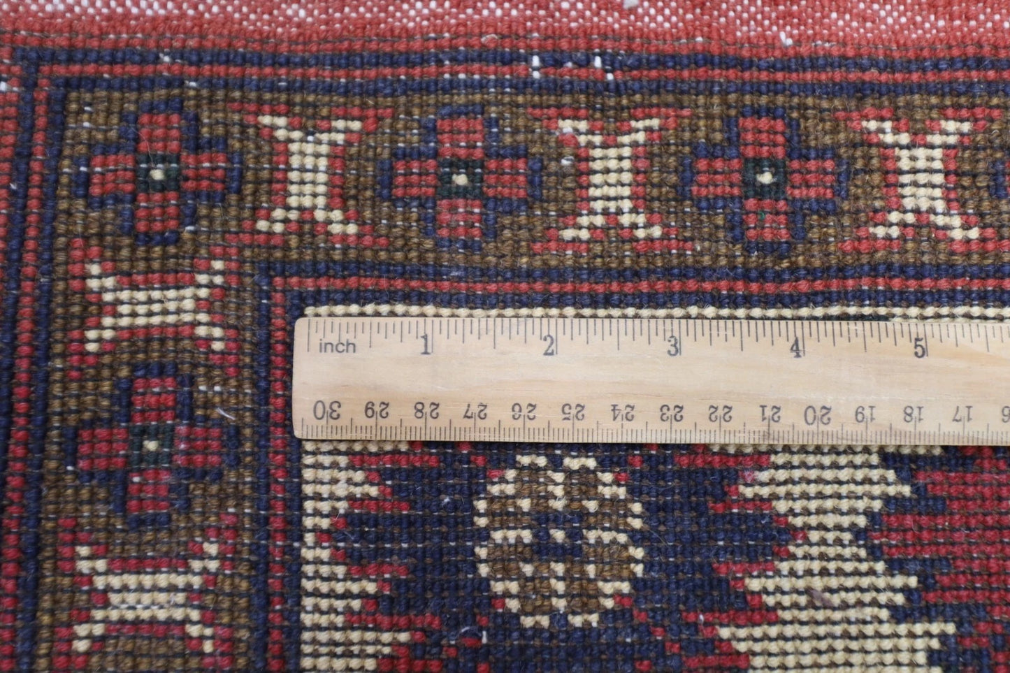 156 x 195 cm | Tribal Hand Knotted Veg Dye Wool Carpet