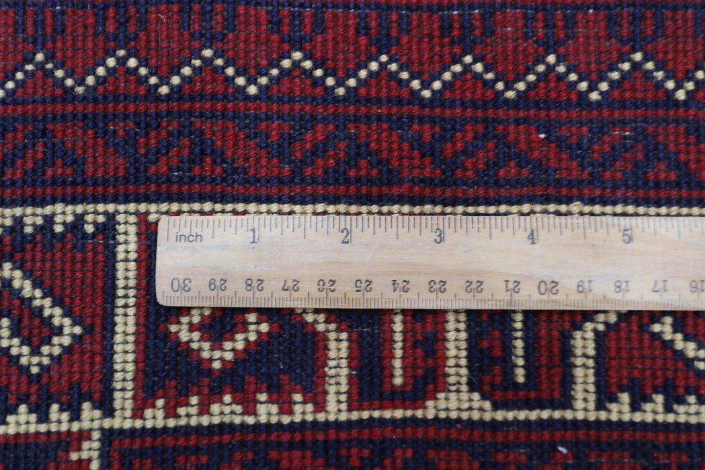 151 x 197 cm | Afghan Tribal Hand Knotted Veg Dye Wool Carpet