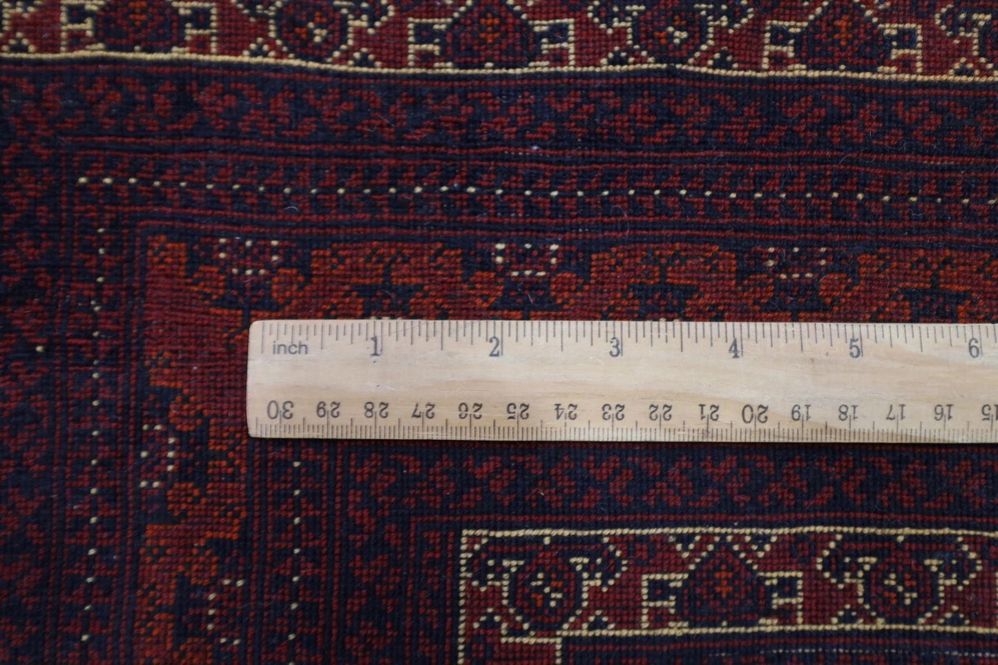 195 x 297 cm | Fine Mori Bokhara Afghan Tribal Hand Knotted Carpet