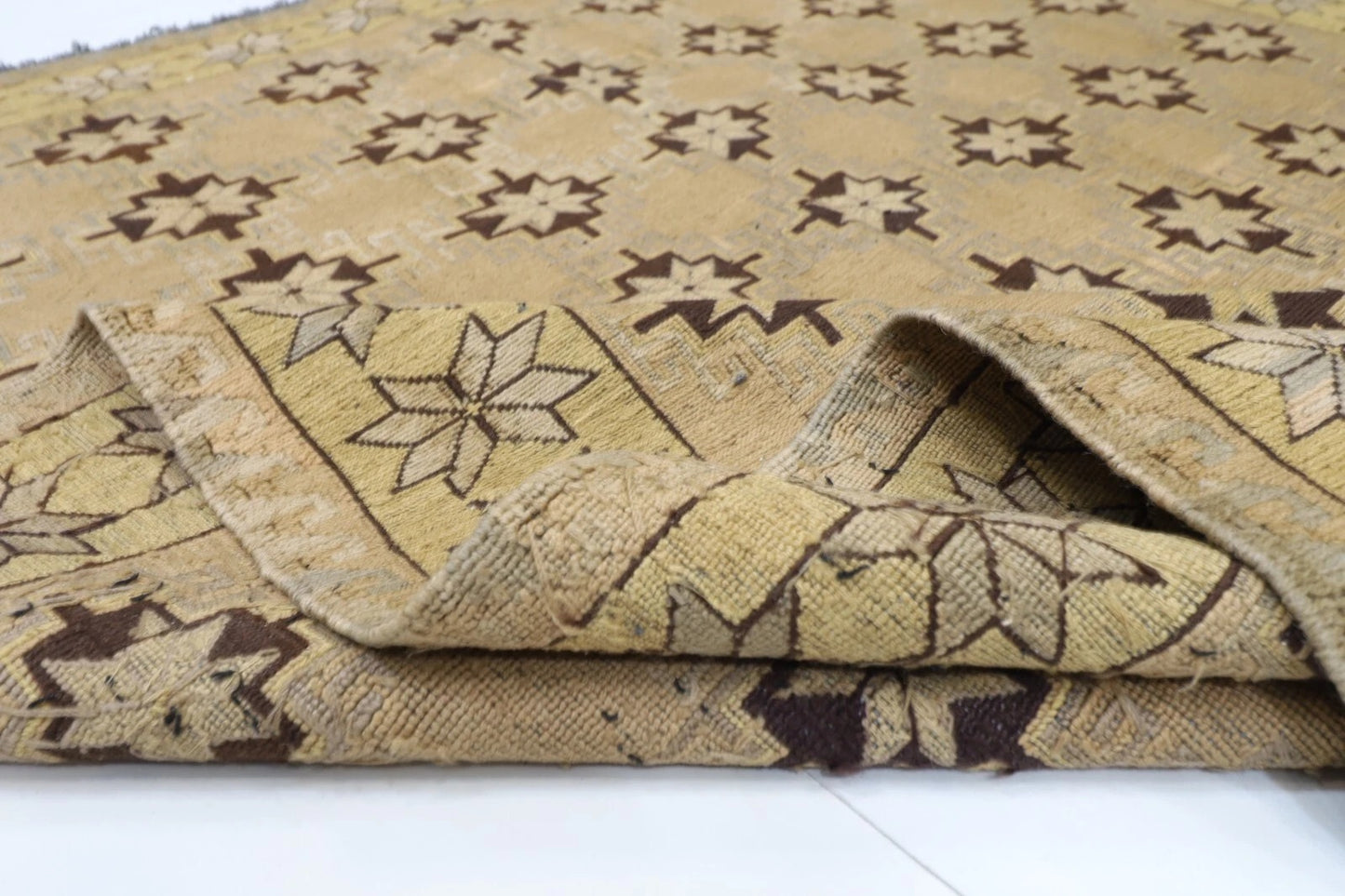 153 x 197 cm | Flat Weave Tribal Hand Knotted Veg Dye Wool Kilim