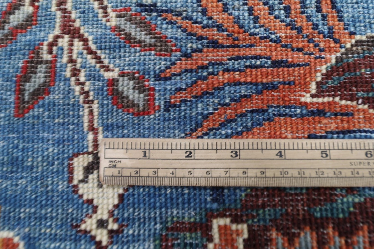 180 x 275 cm | Birds Blue Afghan Tribal Hand Knotted Veg Dye Wool carpet