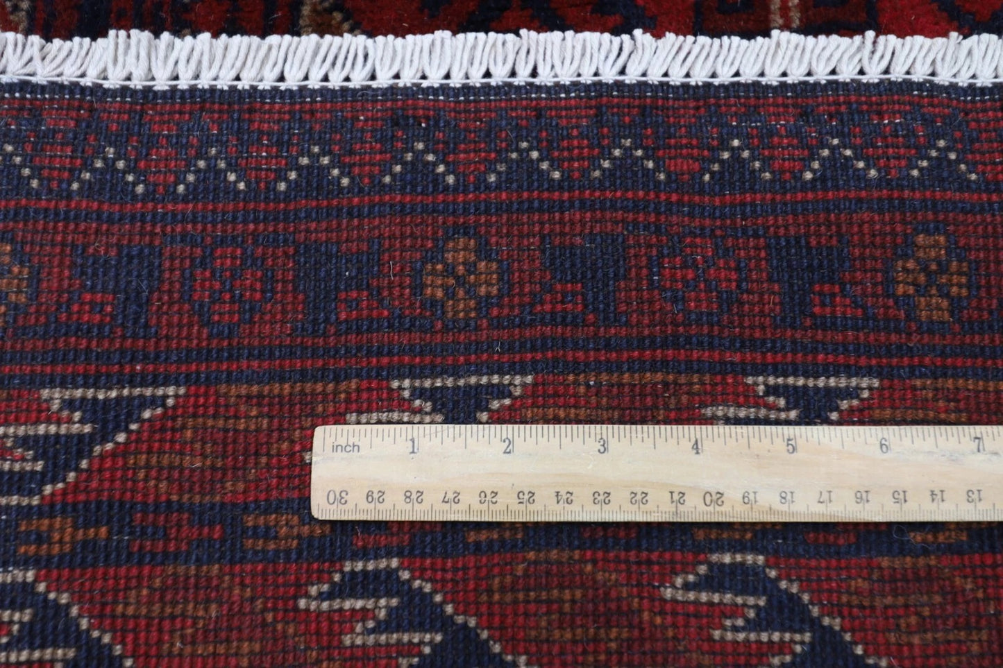 79 x 195 cm | Khal Mohammadi Afghan Tribal Hand Knotted Wool Runner