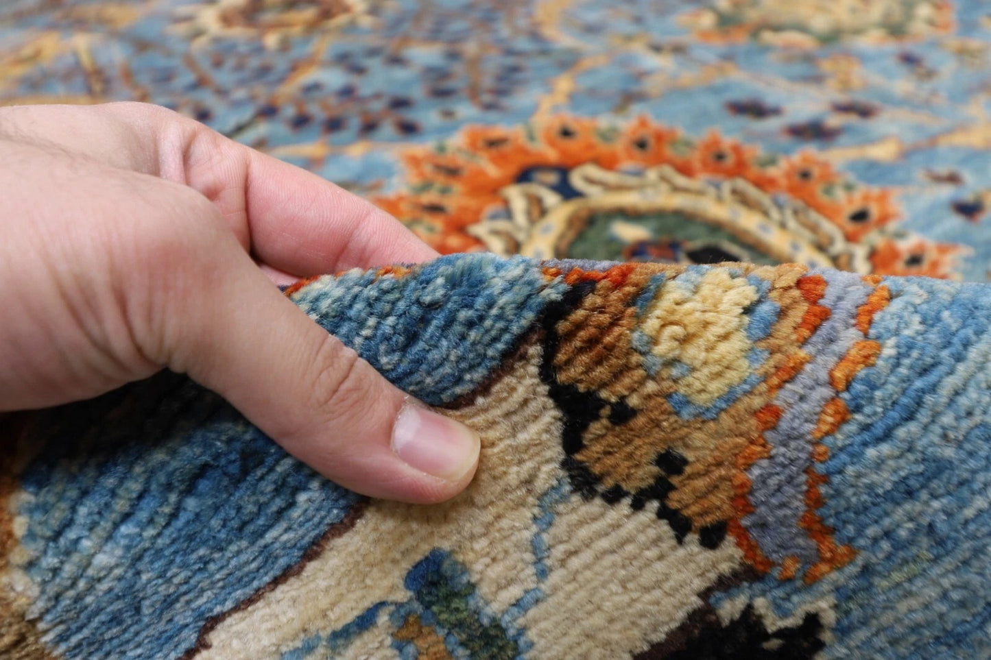 183 x 271 cm | Bidjar Gray Afghan Tribal Hand Knotted Veg Dye Wool carpet