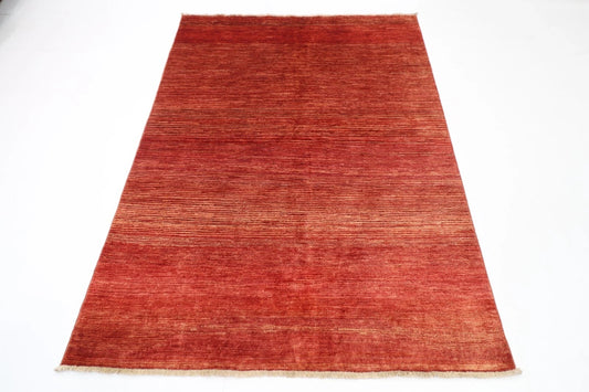 148 x 195 cm | Gabbeh Afghan Tribal Hand Knotted Veg Dye Wool carpet