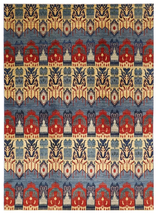 244 x 314 cm | Afghan Tribal Hand Knotted Carpet