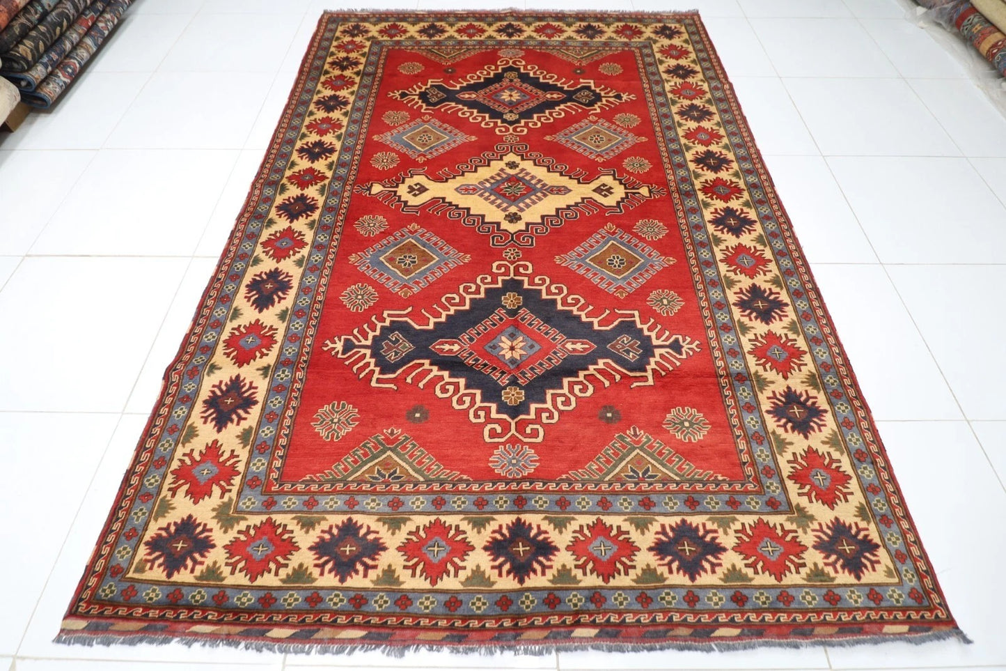 205 x 301 cm | Maranoce Afghan Tribal Hand Knotted Carpet