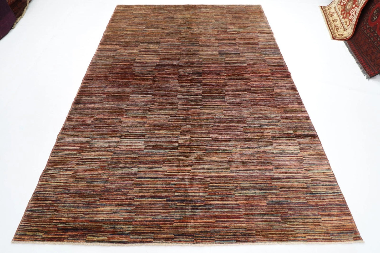 197 x 287 cm | Gabbeh Afghan Tribal Hand Knotted Carpet