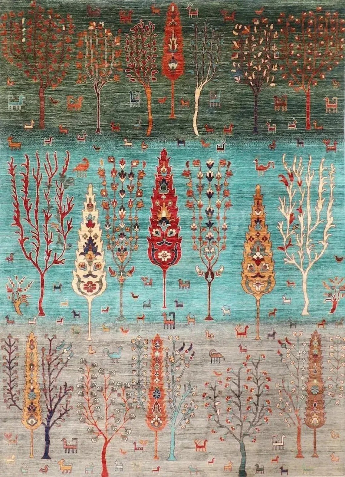 250 x 300 cm | 8 x 10 ft - ART WOOL CARPET