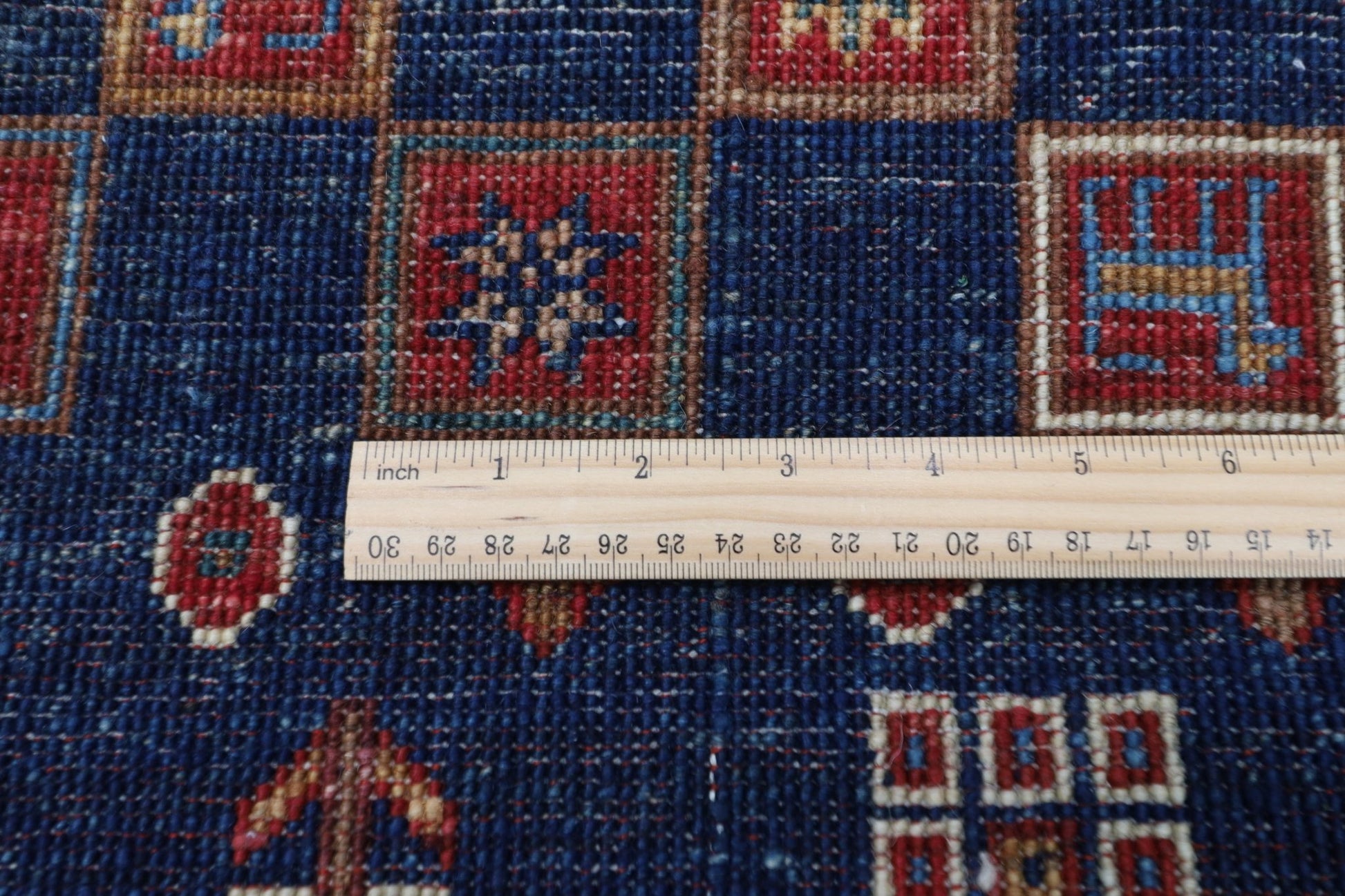 121 x 188 cm | Gabbeh Area Rug Afghan Hand Knotted veg Dye Wool carpet - ART WOOL CARPET