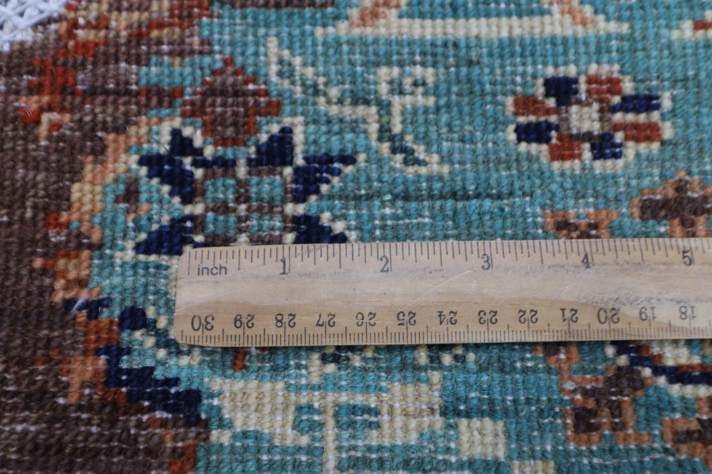 152 x 151 cm | Oriental Abstract Mamluk Rug Afghan Hand Knotted Veg Dye Wool carpet - ART WOOL CARPET