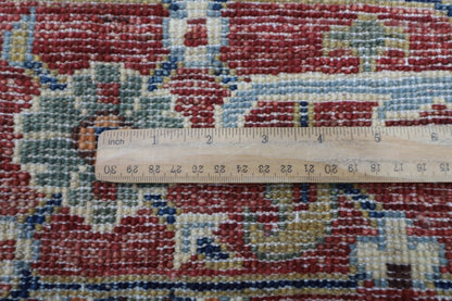152 x 202 cm | Oriental Heriz Area Rug Afghan Hand Knotted Veg Dye Wool carpet - ART WOOL CARPET
