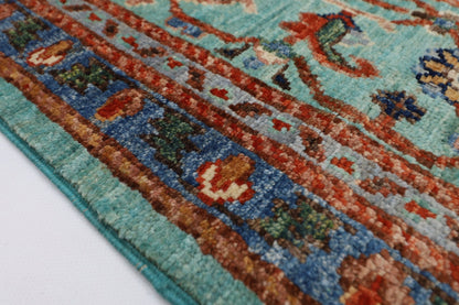 200 x 303 cm | Bidjar Area Rug Afghan Hand Knotted veg Dye Wool carpet - ART WOOL CARPET