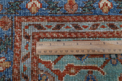 200 x 303 cm | Bidjar Area Rug Afghan Hand Knotted veg Dye Wool carpet - ART WOOL CARPET